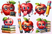 Back to School Funny Apple, a Graphic by CitraGraphics (Thumbnail 2 of 4)