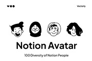 Notion Avatar, a Person Illustration by Vectorly Space (Thumbnail 1 of 4)