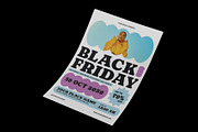Black Friday Bold Sale Flyer, a Flyer Template by Neermana (Thumbnail 2 of 4)