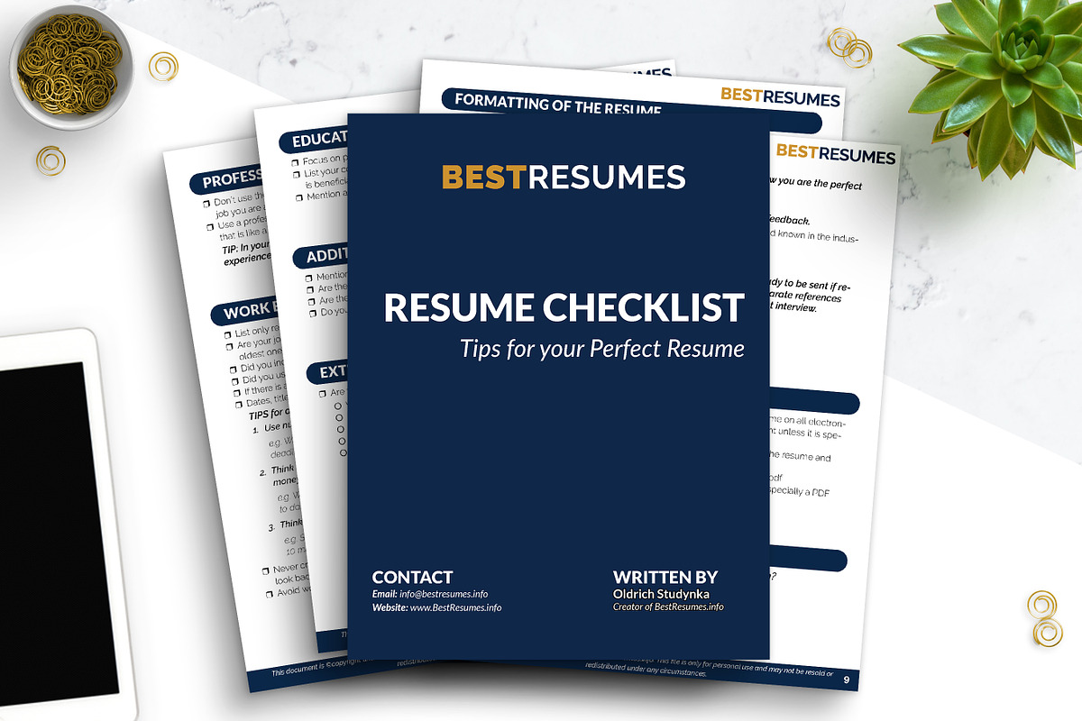Business Resume CV/Template Word, a Resume Template by BestResumes.Co (Photo 7 of 7)