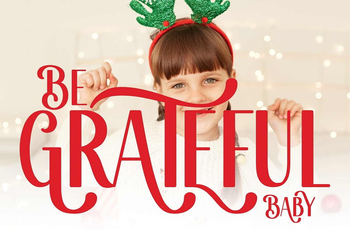 Dancing Christmas Font, a Script Font by Akrinity Digital (Photo 5 of 8)