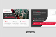 Corporate Business Postcard, an Invitation Template by SouravDesign (Thumbnail 1 of 2)