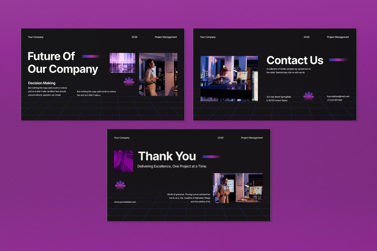 Project Management Google Slide, a Presentation Template by graphicook (Photo 5 of 5)