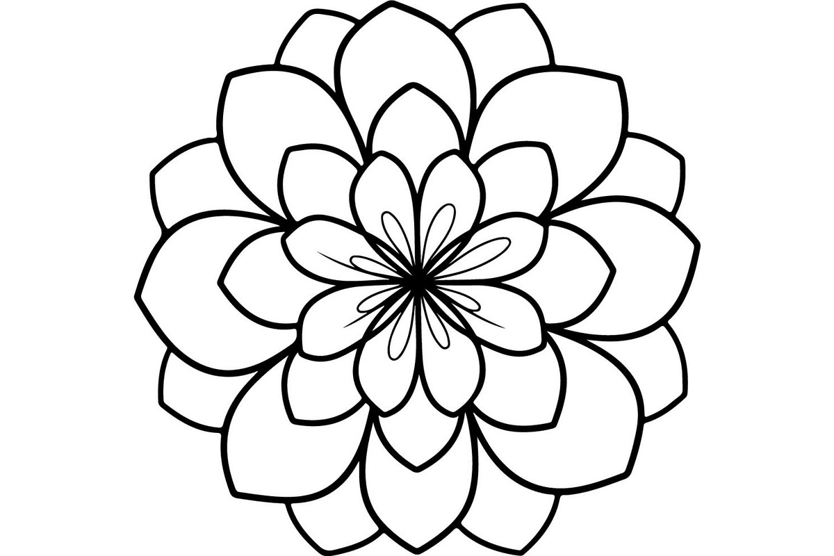 Decorative Mandala Flower, an Object Graphic by Designer_Momina (Photo 8 of 20)