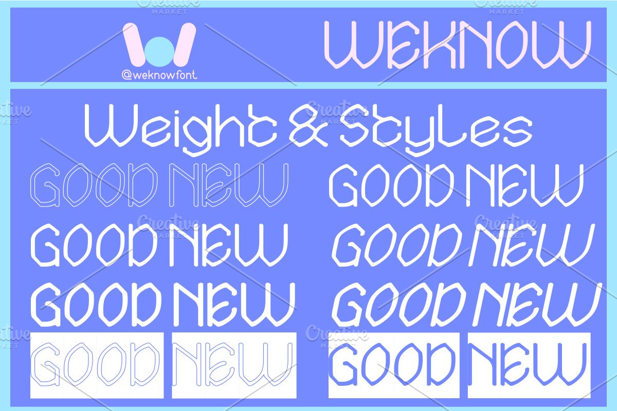 Good New font, a Font by weknow (Photo 7 of 8)