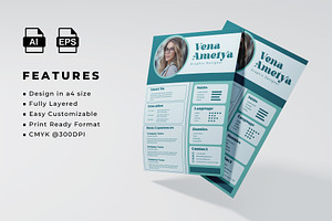 Resume and CV Template, a Resume Template by Artnivora.Std
