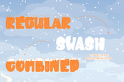 Snowky Brush, a Font by Letterara (Thumbnail 6 of 8)