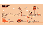 36 City Infographics - Line Style, an Outline Icon by Kursat Unsal (Thumbnail 24 of 37)