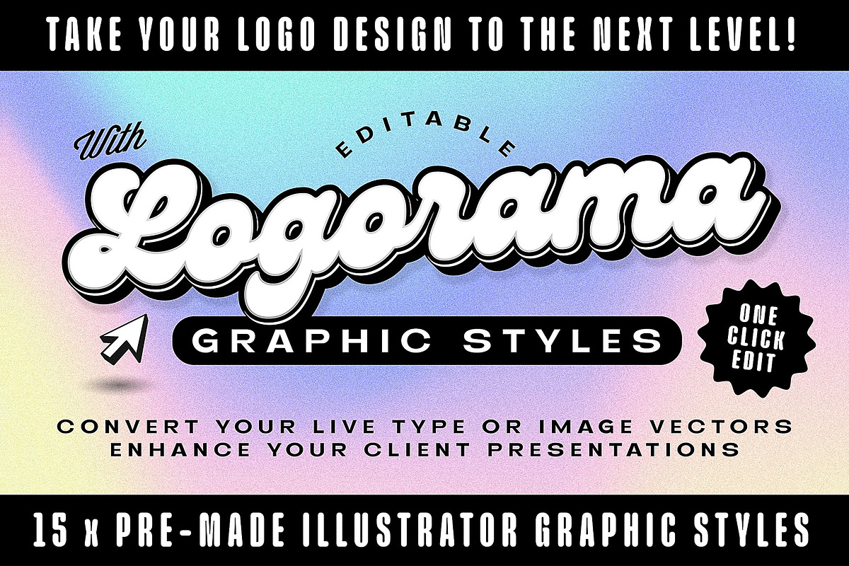 Logorama Graphic Styles, an Illustration by Bonafide Design (Photo 1 of 9)