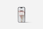iPhone 14 Pro Mockup, an iPhone Mockup by zuhraabdullah (Thumbnail 4 of 28)