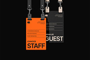 Conference Badge Mockup, an Advertising Mockup by Unerispace (Thumbnail 2 of 5)