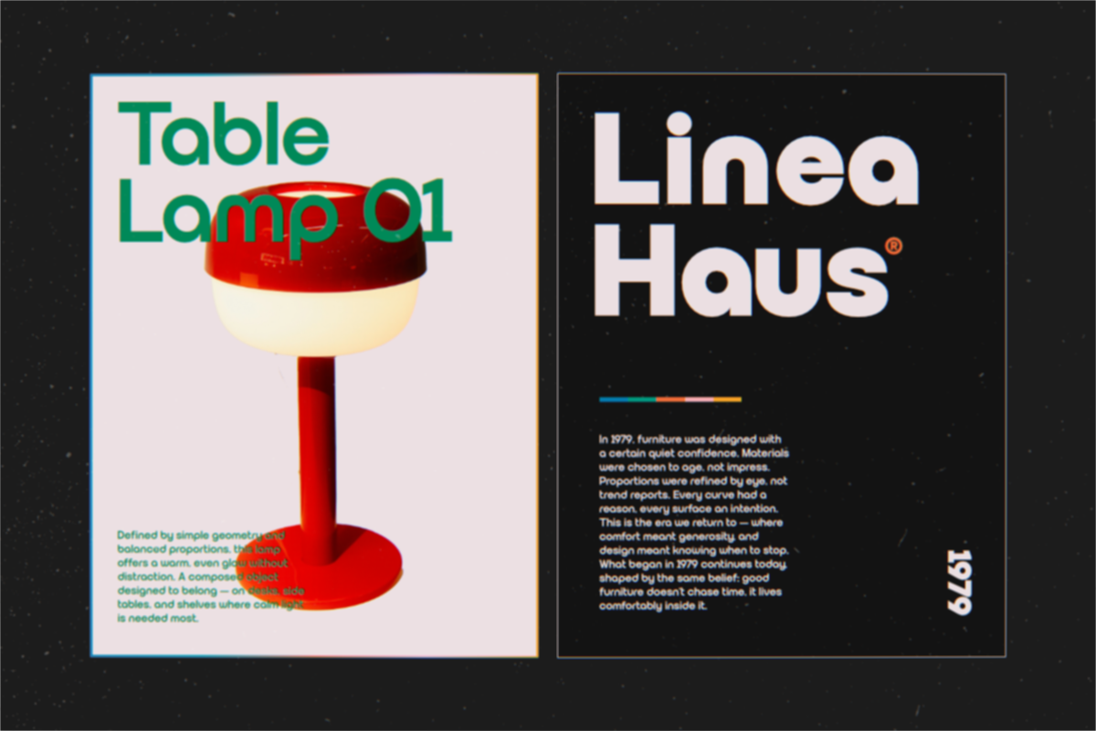 TRT Groza Strong Geometric, a Sans Serif Font by truetype (Photo 13 of 15)