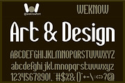 Butter Coffee font, a Sans Serif Font by weknow (Thumbnail 3 of 8)
