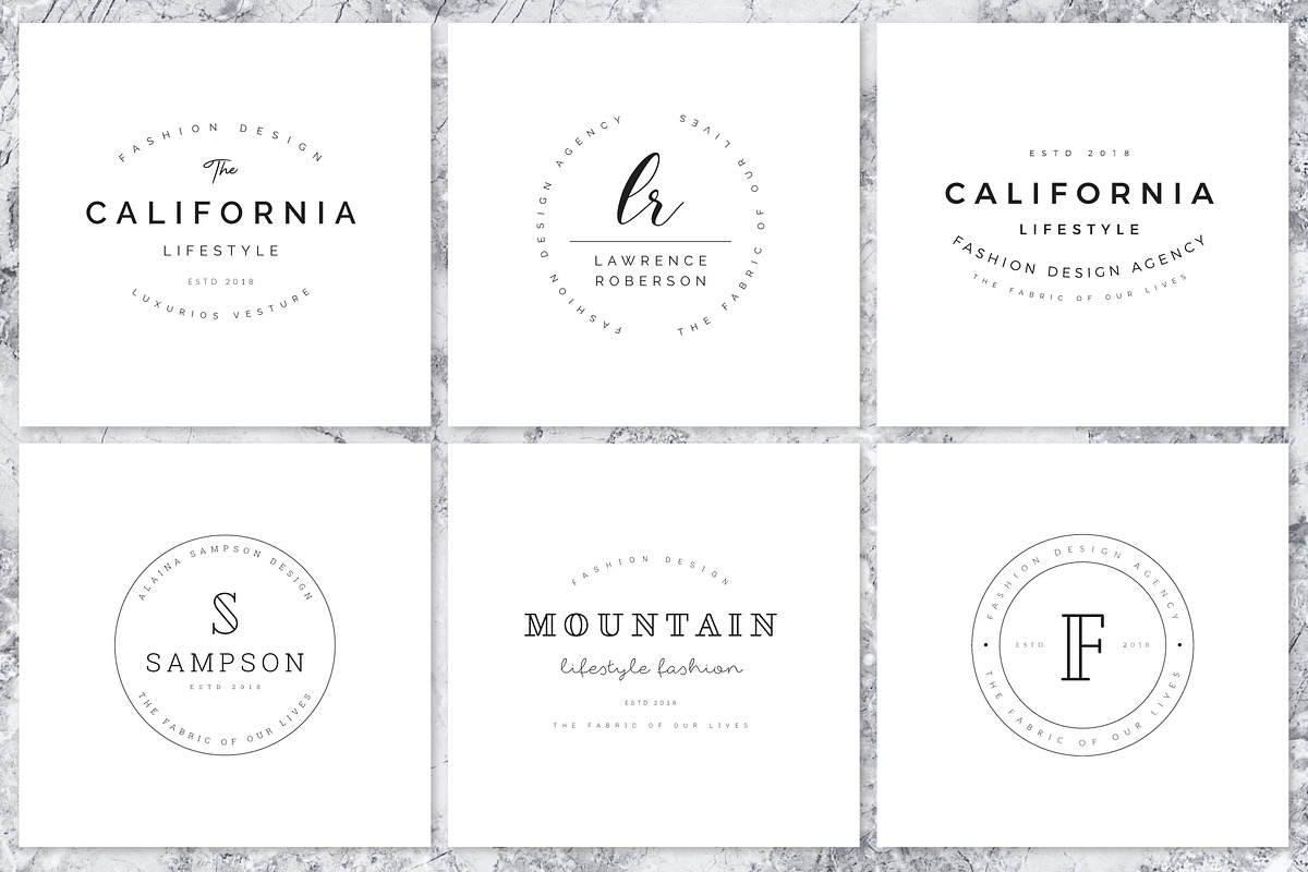 200 Minimal Premade Logo Bundle, a Branding & Logo Template by XpertgraphicD (Photo 51 of 60)