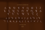 Bungs Elegant Modern Serif Font, a Serif Font by Graphicxell (Thumbnail 8 of 8)