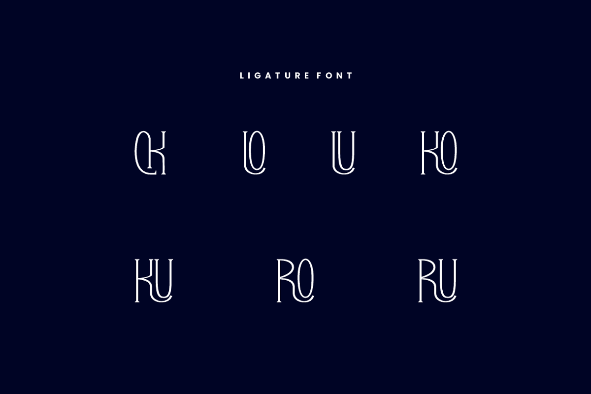 Zekonus - Modern Serif Font, a Serif Font by Iqsiart Studio (Photo 7 of 8)