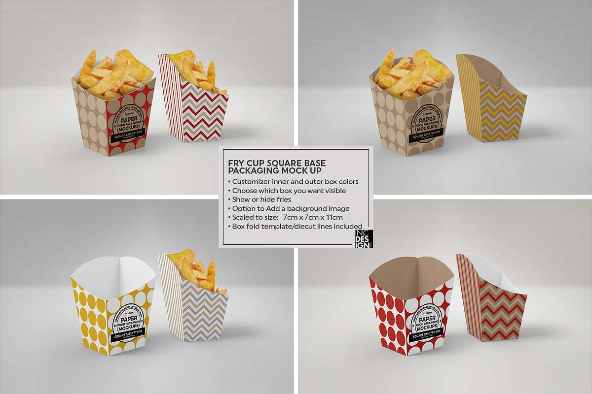 VOL.7 Food Box Packaging Mockups, a Cups & Container Mockup by INCDesign (Photo 20 of 21)