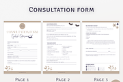 Eyelash Extension Forms Bundle, a Templates & Theme by MondaySpark (Thumbnail 3 of 10)