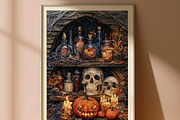 Quilled Halloween Wall Art Set, a Seasonal Illustration by PrintablesByFranklyn (Thumbnail 8 of 14)