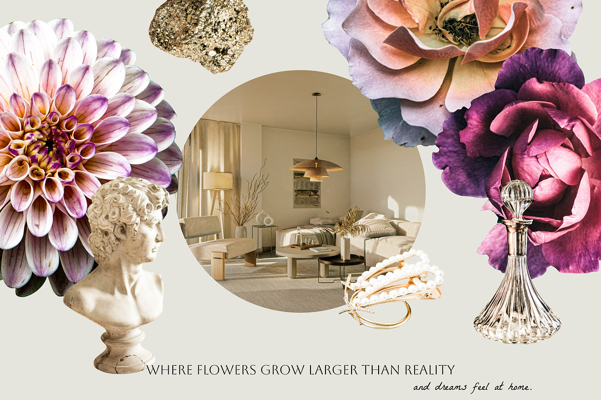 Romantic Maison: Porcelain Collage, an Object Graphic by Anzhelika (Photo 3 of 12)