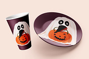 Halloween Dachshunds, a Seasonal Illustration by YuNa (Thumbnail 12 of 15)