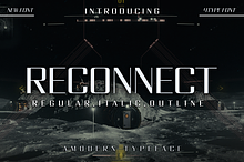 Reconnect - A Modern Typeface