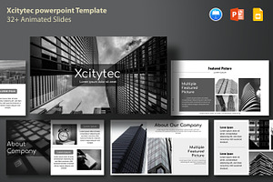 Xcitytec PowerPoint Template