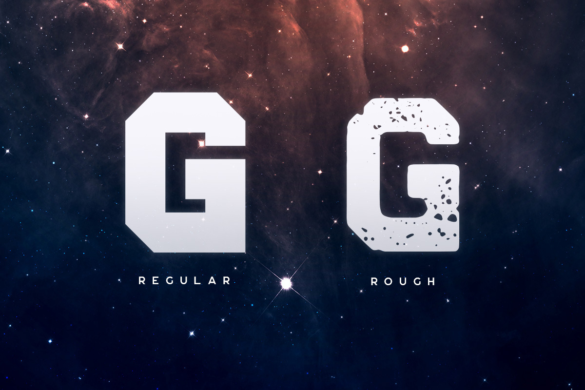 Derelict Typeface preview 5