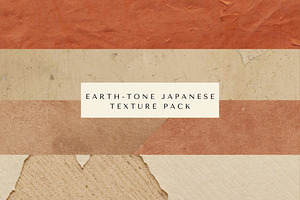 Earth-Tone Japanese Texture Pack, an Illustration by Vandy Fullum