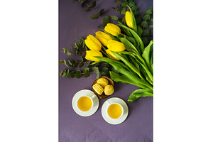 beautiful yellow tulips, a Food & Drink Photo by Artsaba Family