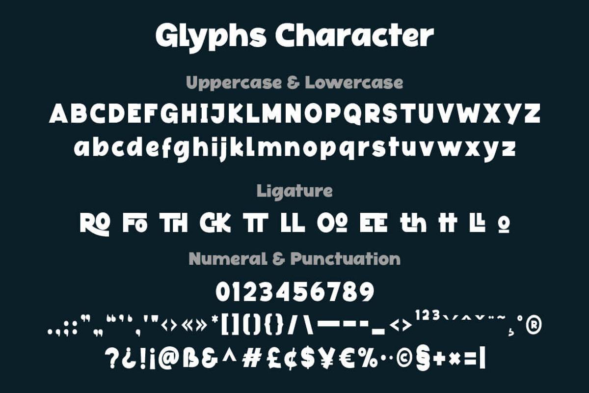 Black Foroth, a Sans Serif Font by twinstd (Photo 13 of 14)