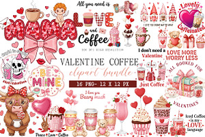 New Valentine Coffee Sublimation, an Illustration by DreamArtGraphic