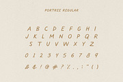 Portree | Handwritten Sans Serif, a Handwritten Font by Daniel Neuman (Thumbnail 2 of 8)