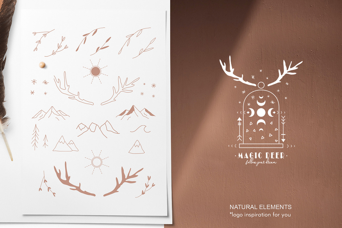 'MAGIC MOON' VECTOR SET, a Graphic by Luna Dreams (Photo 4 of 9)