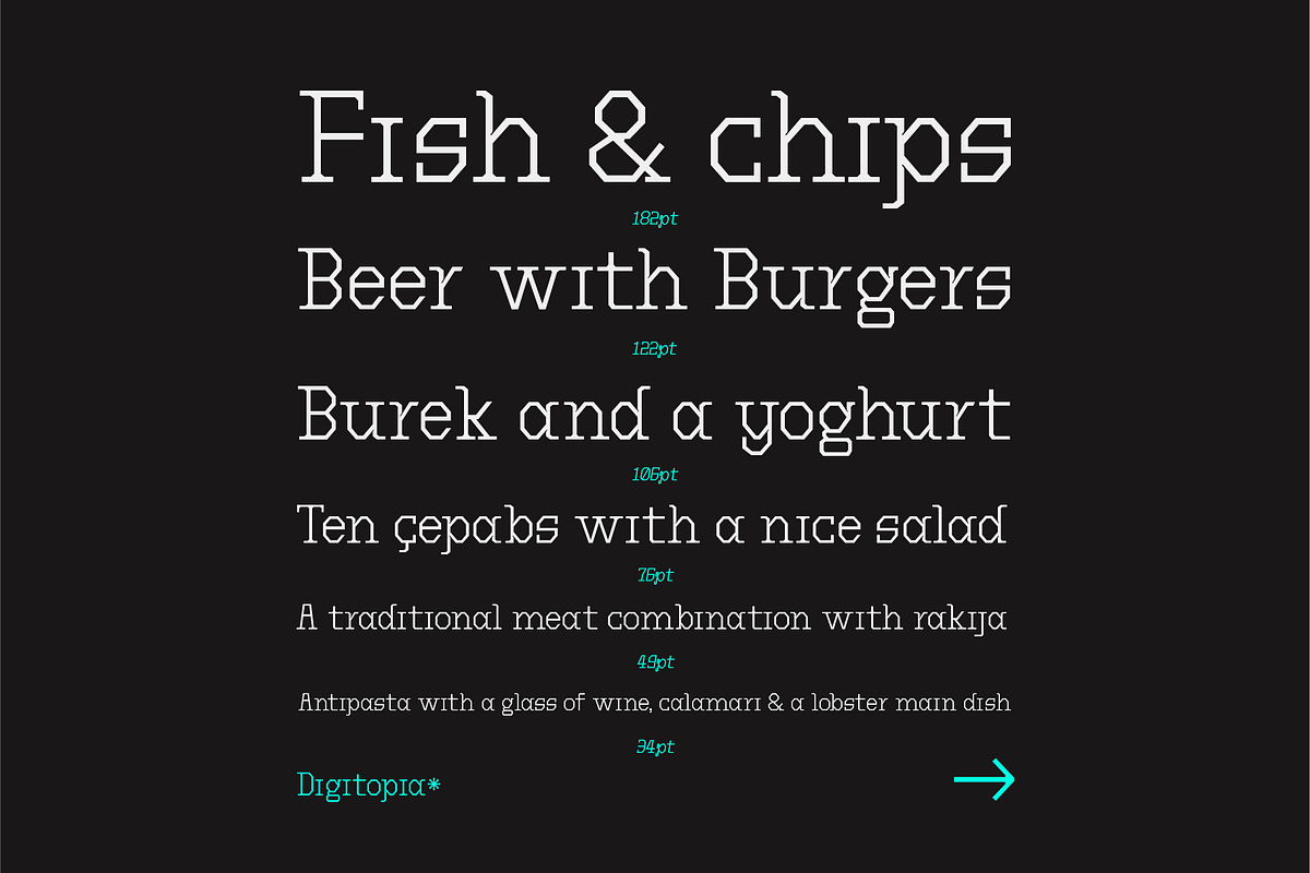 Digitopia - Experimental Type, a Sans Serif Font by Kulturë Type (Photo 3 of 9)