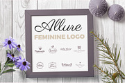 Allure Feminine logo pack, a Branding & Logo Template by Nues Design (Thumbnail 17 of 17)