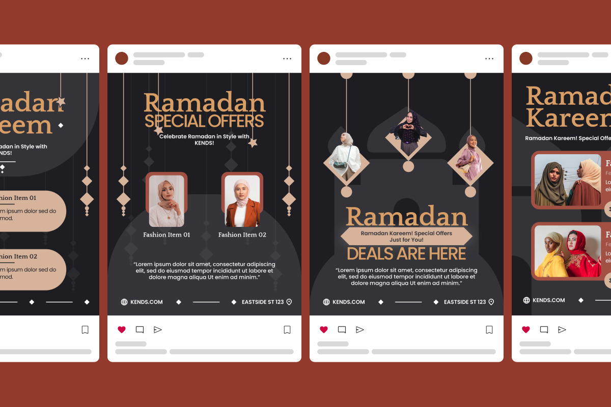 Refined Ramadan Fashion Social Post, a Social Media Template by productype1 (Photo 5 of 5)