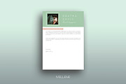Resume / CV template - Agatha, a Resume Template by Mellene Templates (Thumbnail 2 of 3)