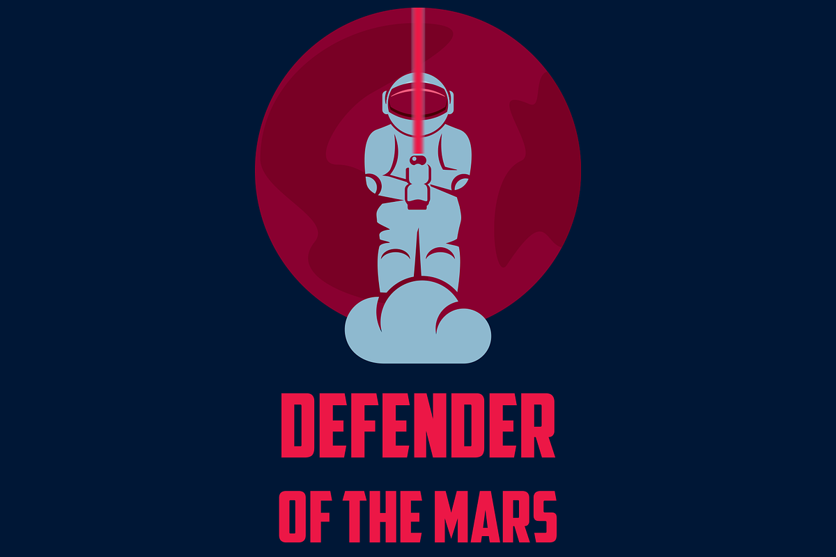 DEFENDER_of_the_Mars, a Branding & Logo Template by NicklancerShop (Photo 1 of 2)