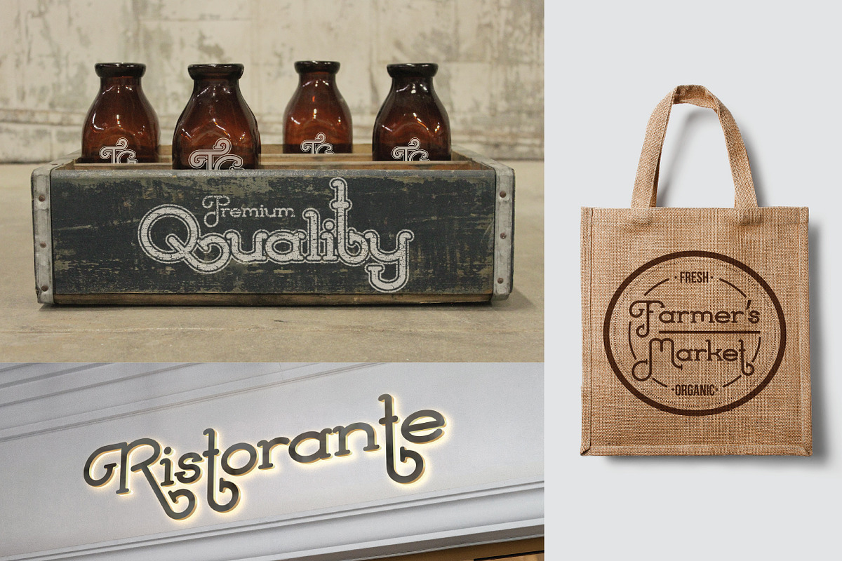 Tagliatelle Font preview 5