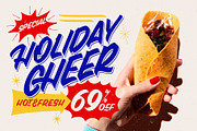 Brosign Brush Typeface, a Handwritten Font by alit design (Thumbnail 13 of 20)