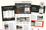 Concrete Contractor Website Template, a Squarespace Template by Template Twist Shop (Thumbnail 2 of 9)