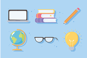 icons set of education, an Education Illustration by studiogstock