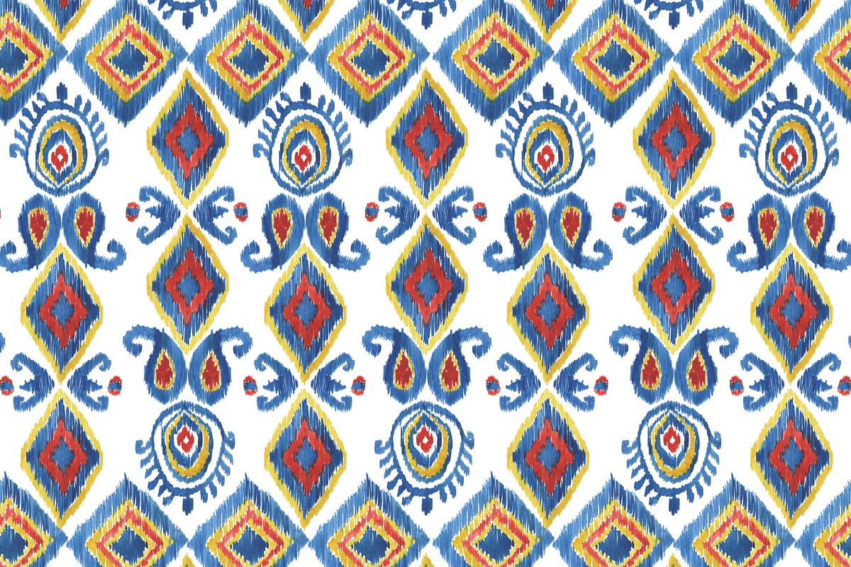 Ikat patterns, a Pattern Graphic by ramika (Photo 6 of 10)
