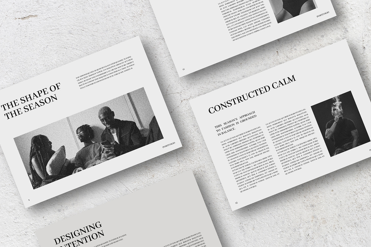 Brochure Portfolio Template, a Brochure Template by Artisan Vibes (Photo 5 of 8)