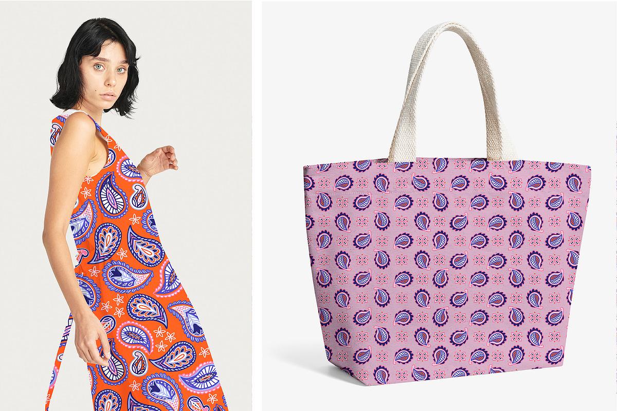 PAISLEY | graphics set, a Pattern Graphic by Nastya Tkachova (Photo 8 of 8)