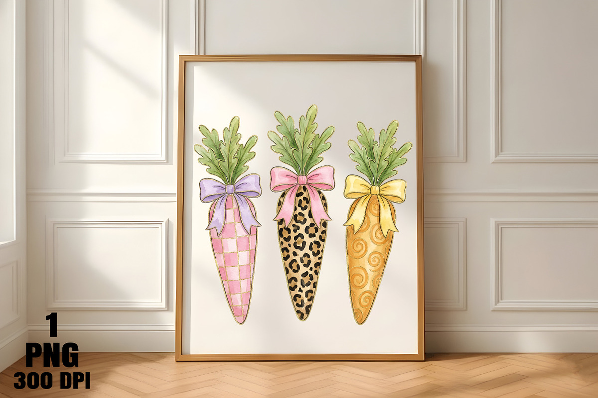 Carrots Oil Paint Leopard PNG, an Illustration by Daily.Designs (Photo 5 of 5)