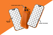 iPhone 17 Pro Mockup, a Product Mockup by itefan Studio (Thumbnail 2 of 3)