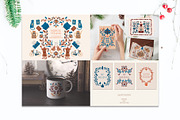 Scandinavian Christmas Bundle, an Animal Illustration by Chus Moreno Studio (Thumbnail 4 of 15)
