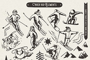 Winter Fun, Adventure Logo Pack, a Branding & Logo Template by Stella's Graphic Supply (Thumbnail 6 of 10)